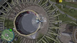 Основная структура башен павильона