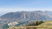 Les monts Tataviam vu depuis le panneau Vinewood