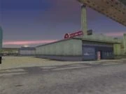 A fábrica no GTA III, localizada em Trenton.