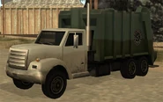 Śmieciarka GTA San Andreas (zobacz też tył)