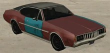 Vue avant d'une Clover dans GTA San Andreas.