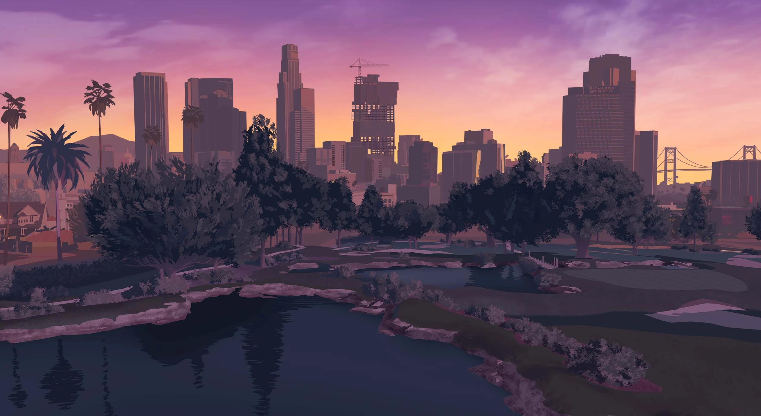 Mainpage-GTAV-LosSantosSkylineArtwork