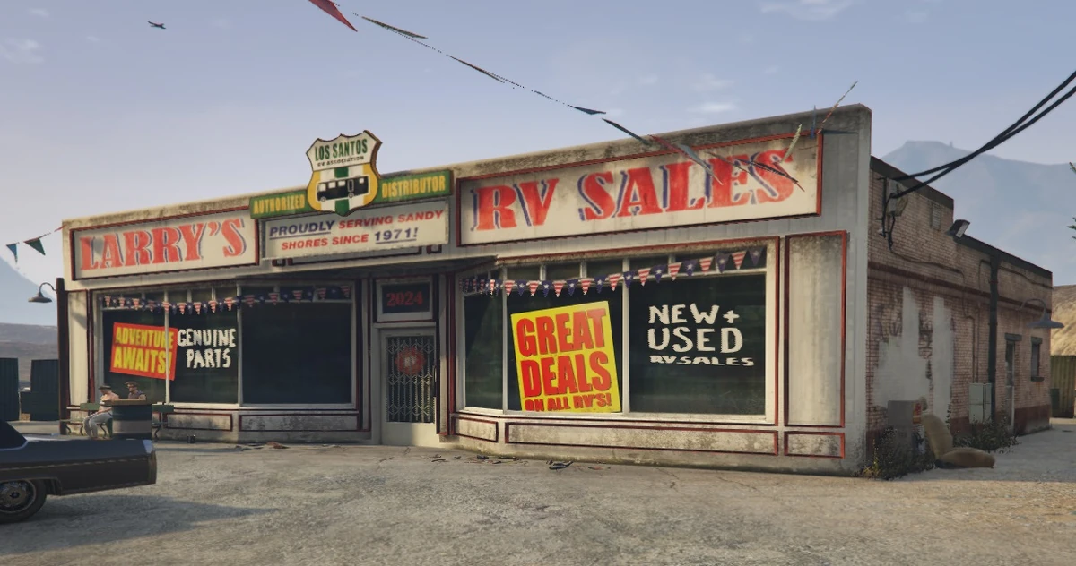 Larry's RV Sales Grand Theft Auto Wiki (GTA Wiki) Fandom