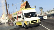 Фургон Тако на кинематографическом превью GTA V в Rockstar Games Social Club