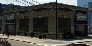 Таксопарк Романа (до миссии «Roman's Sorrow»)