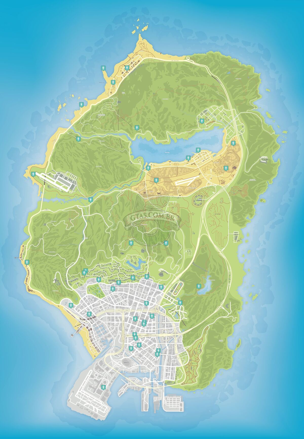 Mapa de GTA 5 será muito maior do que o esperado; entenda