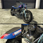 Cliffhanger с раскраской LTD Gas на Southern San Andreas Super Autos