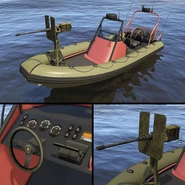 Лодка с вооружением на Warstock Cache & Carry