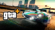 Рекламное изображение для события GTA+ в январе 2023 года