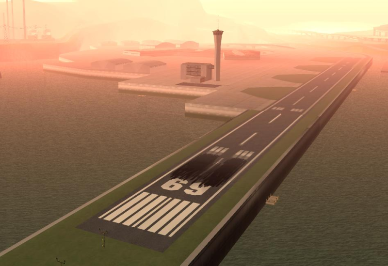 Como Pegar o Maior Avião Do GTA San Andreas 