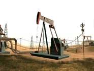 Один з багатьох верстатів-качалок (пампджеки)