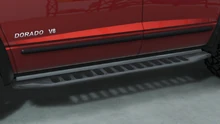 Dorado-GTAOe-Skirts-ChromeSlatSideSteps