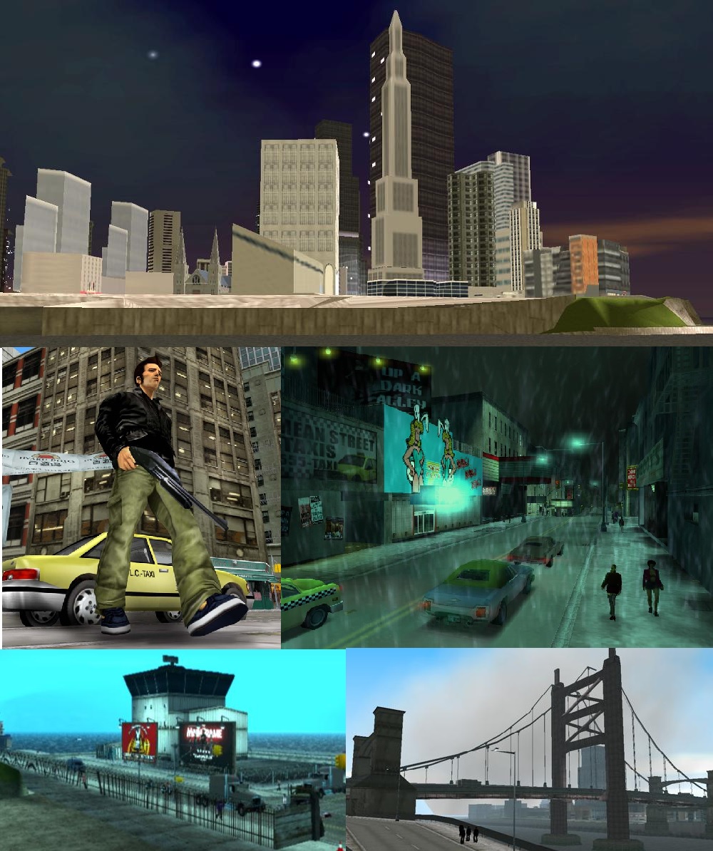 Qual é a cidade de GTA 3?