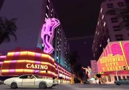 Une vue de l'Old Venturas Strip.