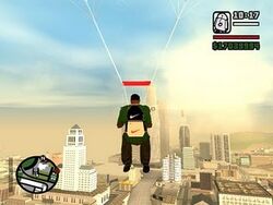 Paraquedas, Grand Theft Auto Wiki