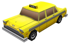 Изображение бумажного Cabbie из раздела GTA Chinatown Wars в 
