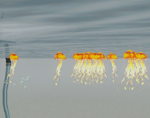 Оранжевые медузы в GTA San Andreas