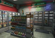 Loja da 24/7 no GTA V, produtos.