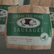 Grass Fed Pork Sausages (V)