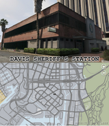 Le commissariat du Shérif de Davis, à Los Santos.