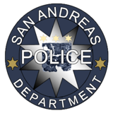 Logo do San Andreas Police Department.