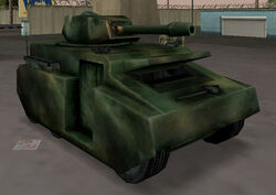 Tanque de guerra Rhino do GTA San Andreas 