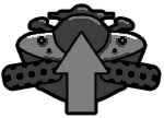 HUD-иконка для поднятия колёс