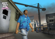 Tommy Vercetti com uma Faca (Artwork)