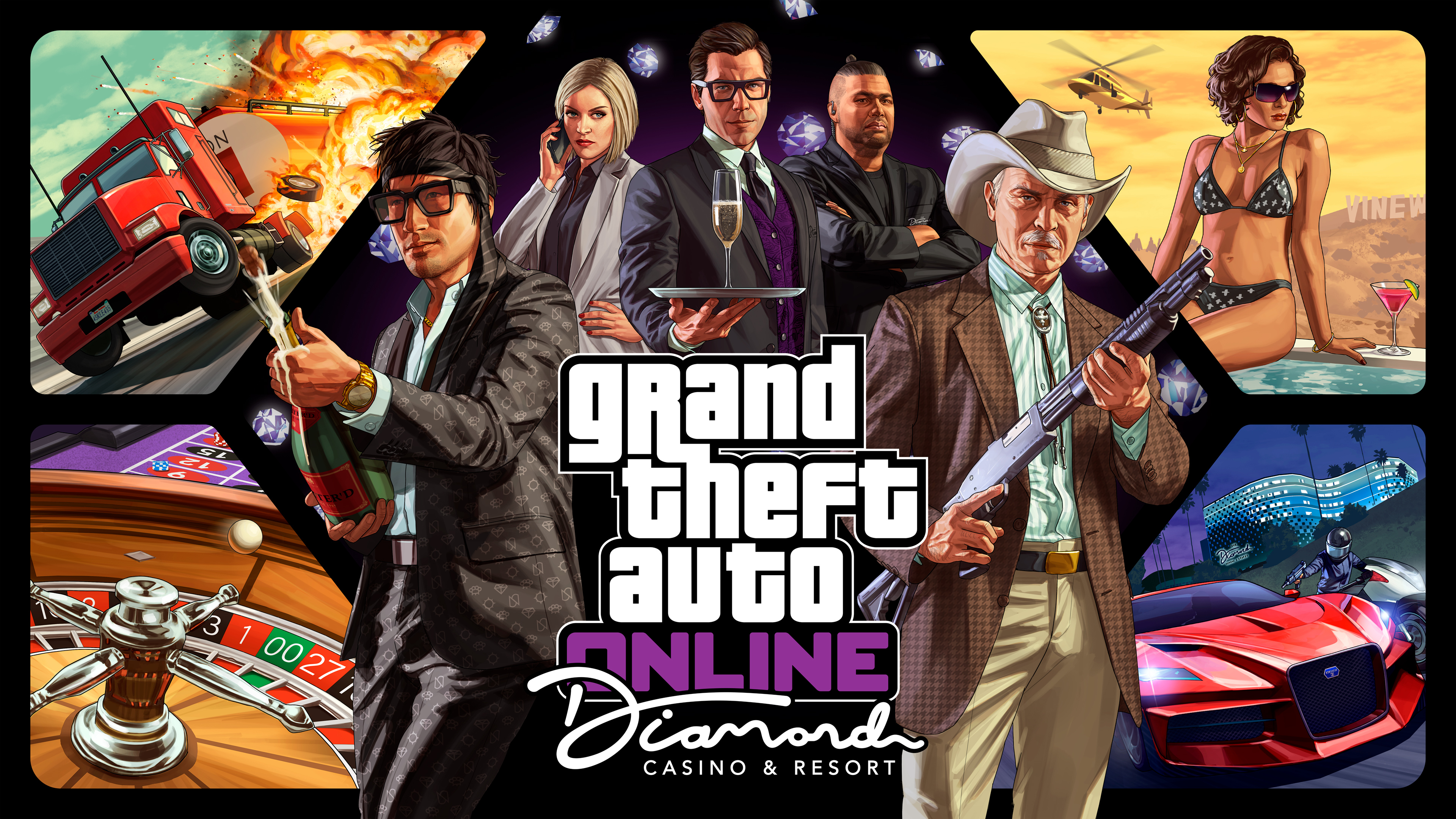 GTA Online : La mise à jour « Le Braquage du Diamond Casino » est