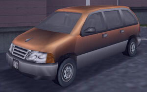Blista в GTA III (Вид сзади).