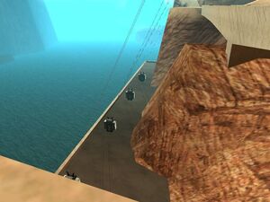 Вид на гидроэлектростанцию Шермана