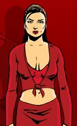 Artwork Marii Latore z GTA III