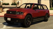 Une Landstalker modifiée dans GTA V.