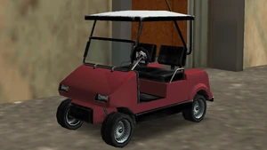 Caddy в GTA Vice City Stories (вид сзади)