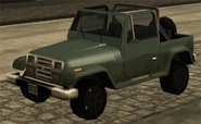 Une Mesa militaire dans GTA San Andreas (première variante)