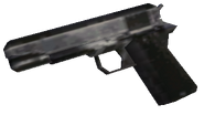 A Pistola usada em Grand Theft Auto III, Grand Theft Auto: Vice City e Grand Theft Auto: San Andreas. É baseada em uma Colt M1911.