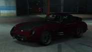 T0UR3R Stirling GT, показанный в миссиях по перевозке транспорта (вид сзади)