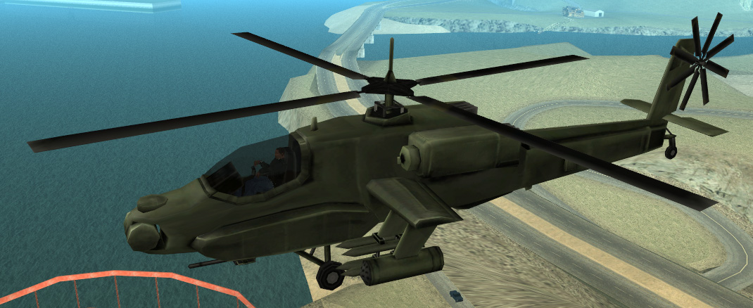 Helicópteros no GTA San Andreas com instalação automatizada