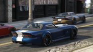 Screenshot officiel de la Banshee dans GTA V