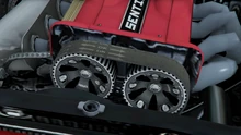SentinelClassicWidebody-GTAOe-EngineCovers-BlackExposedVernierPulleys