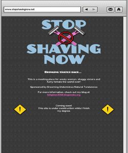 Stopshavingnow.net (IV)