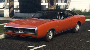 DukesGTAV.jpeg (525 КБ) Оранжево-чёрный Dukes в Grand Theft Auto V (вид сзади)