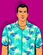 Tommy Vercetti hivatalos artworkja.