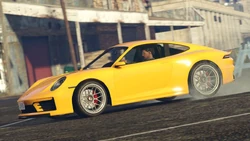 Comet S2 на кинематографическом превью в Rockstar Games Social Club