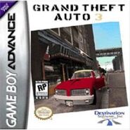 Box Art do GTA III para Game Boy Advance.