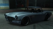 V1NT4G3 Coquette BlackFin, показанный в миссиях по перевозке транспорта (вид сзади)