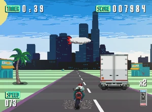 RaceAndChaseGame-GTAO-LocationViceCity.png (634 КБ) Вайс-Сіті, як зображено в серії аркадних ігор «Гонки та погоня» у «Grand Theft Auto Online». The Gash Blimp можна побачити в польоті біля Даунтаун Вайс-Сіті. На скріншоті зображена лінія горизонту — це Даунтаун Лос-Сантоса з «Grand Theft Auto: San Andreas» (хоча з дещо зміненими та зміненими візуальними зображеннями та текстурами)