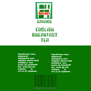 Rótulo do English Breakfast Tea, GTA San Andreas.