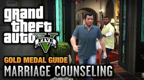 GTA 5 - Mission 6 - Marriage Counseling 100% Gold Medal Walkthrough