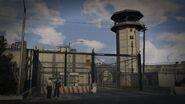 Le pénitencier de Bolingbroke, une prison au cœur de Blaine County.